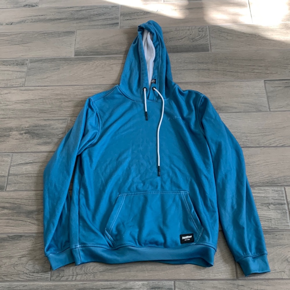 Fresh hoods blue hoodie